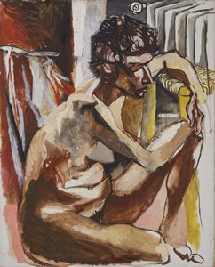 GUTTUSO RENATO (1912 - 1987) - Nudo.