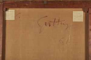 GUTTUSO RENATO (1912 - 1987) : Nudo.  - Asta Asta 368 | ARTE MODERNA E CONTEMPORANEA Tradizionale - Associazione Nazionale - Case d'Asta italiane