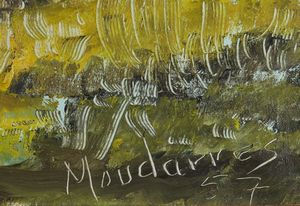 MOUDARRES FATEH (1922 - 1999) : Senza titolo.  - Asta Asta 368 | ARTE MODERNA E CONTEMPORANEA Tradizionale - Associazione Nazionale - Case d'Asta italiane