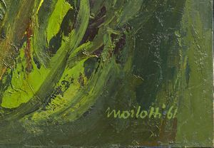 MORLOTTI ENNIO (1910 - 1992) : Vegetazione.  - Asta Asta 368 | ARTE MODERNA E CONTEMPORANEA Tradizionale - Associazione Nazionale - Case d'Asta italiane