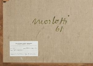 MORLOTTI ENNIO (1910 - 1992) : Vegetazione.  - Asta Asta 368 | ARTE MODERNA E CONTEMPORANEA Tradizionale - Associazione Nazionale - Case d'Asta italiane
