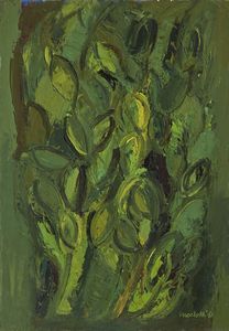 MORLOTTI ENNIO (1910 - 1992) : Vegetazione.  - Asta Asta 368 | ARTE MODERNA E CONTEMPORANEA Tradizionale - Associazione Nazionale - Case d'Asta italiane