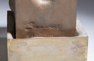 SOMAINI FRANCESCO (1926 - 2005) : Ascolto dal profondo (II variante).  - Asta Asta 368 | ARTE MODERNA E CONTEMPORANEA Tradizionale - Associazione Nazionale - Case d'Asta italiane