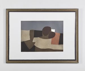 BASALDELLA AFRO (1912 - 1976) : Vulcani 1.  - Asta Asta 368 | ARTE MODERNA E CONTEMPORANEA Tradizionale - Associazione Nazionale - Case d'Asta italiane