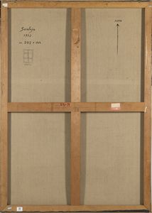 SCIALOJA TOTI (1914 - 1998) : Senza titolo.  - Asta Asta 368 | ARTE MODERNA E CONTEMPORANEA Tradizionale - Associazione Nazionale - Case d'Asta italiane