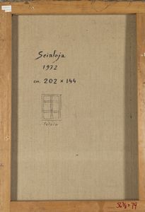 SCIALOJA TOTI (1914 - 1998) : Senza titolo.  - Asta Asta 368 | ARTE MODERNA E CONTEMPORANEA Tradizionale - Associazione Nazionale - Case d'Asta italiane
