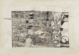 NOVELLI GASTONE (1925 - 1968) - Senza titolo.