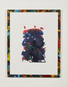 FRANCIS SAM (1923 - 1994) : Senza titolo.  - Asta Asta 368 | ARTE MODERNA E CONTEMPORANEA Tradizionale - Associazione Nazionale - Case d'Asta italiane