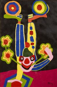 APPEL KAREL (1921 - 2006) : Clown - Circus Suite.  - Asta Asta 368 | ARTE MODERNA E CONTEMPORANEA Tradizionale - Associazione Nazionale - Case d'Asta italiane