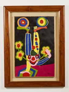 APPEL KAREL (1921 - 2006) : Clown - Circus Suite.  - Asta Asta 368 | ARTE MODERNA E CONTEMPORANEA Tradizionale - Associazione Nazionale - Case d'Asta italiane