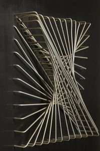 UNCINI GIUSEPPE (1929 - 2008) : Struttura spazio n.17b.  - Asta Asta 368 | ARTE MODERNA E CONTEMPORANEA Tradizionale - Associazione Nazionale - Case d'Asta italiane