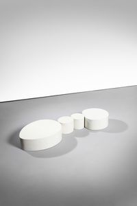 SPALLETTI ETTORE (n. 1940) - Forme (Bianco).