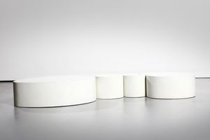 SPALLETTI ETTORE (n. 1940) : Forme (Bianco).  - Asta Asta 368 | ARTE MODERNA E CONTEMPORANEA Tradizionale - Associazione Nazionale - Case d'Asta italiane