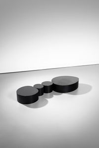 SPALLETTI ETTORE (n. 1940) - Forme (Nero).