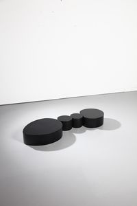 SPALLETTI ETTORE (n. 1940) : Forme (Nero).  - Asta Asta 368 | ARTE MODERNA E CONTEMPORANEA Tradizionale - Associazione Nazionale - Case d'Asta italiane