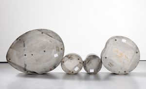 SPALLETTI ETTORE (n. 1940) : Forme (Nero).  - Asta Asta 368 | ARTE MODERNA E CONTEMPORANEA Tradizionale - Associazione Nazionale - Case d'Asta italiane