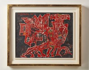 LUBARDA PETER (1907 - 1974) : Senza titolo.  - Asta Asta 368 | ARTE MODERNA E CONTEMPORANEA Tradizionale - Associazione Nazionale - Case d'Asta italiane