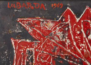 LUBARDA PETER (1907 - 1974) : Senza titolo.  - Asta Asta 368 | ARTE MODERNA E CONTEMPORANEA Tradizionale - Associazione Nazionale - Case d'Asta italiane