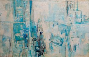 BITRAN ALBERT (1929 - 2018) - La Ville Lumiere.