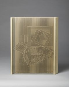 VASARELY VICTOR (1906 - 1997) - Oeuvre profonde.