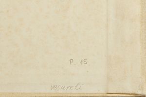 VASARELY VICTOR (1906 - 1997) : Oeuvre profonde.  - Asta Asta 368 | ARTE MODERNA E CONTEMPORANEA Tradizionale - Associazione Nazionale - Case d'Asta italiane