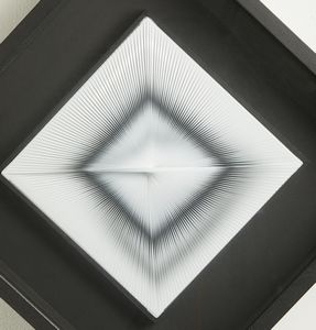 COSTA TONI (1935 - 2013) : Dinamica visuale - bianco.  - Asta Asta 368 | ARTE MODERNA E CONTEMPORANEA Tradizionale - Associazione Nazionale - Case d'Asta italiane