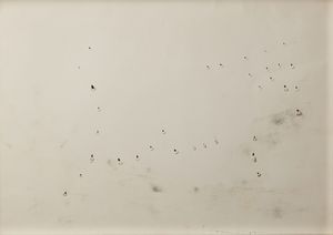 FONTANA LUCIO (1899 - 1960) : Concetto Spaziale.  - Asta Asta 368 | ARTE MODERNA E CONTEMPORANEA Tradizionale - Associazione Nazionale - Case d'Asta italiane