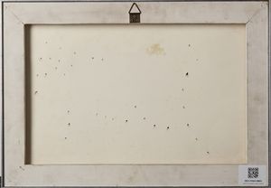 FONTANA LUCIO (1899 - 1960) : Concetto Spaziale.  - Asta Asta 368 | ARTE MODERNA E CONTEMPORANEA Tradizionale - Associazione Nazionale - Case d'Asta italiane