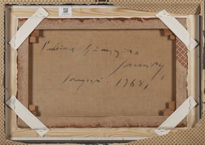 GUCCIONE PIERO (1935 - 2018) : L'ultima spiaggia.  - Asta Asta 368 | ARTE MODERNA E CONTEMPORANEA Tradizionale - Associazione Nazionale - Case d'Asta italiane