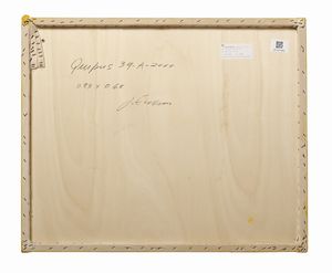 EIELSON JORGE (1924 - 2006) : Quipus 39-A.  - Asta Asta 368 | ARTE MODERNA E CONTEMPORANEA Tradizionale - Associazione Nazionale - Case d'Asta italiane