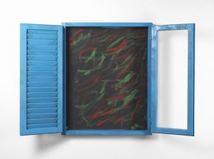 FESTA TANO (1938 - 1988) : Senza titolo (Persiana).  - Asta Asta 368 | ARTE MODERNA E CONTEMPORANEA Tradizionale - Associazione Nazionale - Case d'Asta italiane