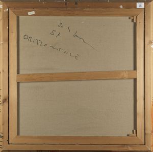 SCHIFANO MARIO (1934 - 1998) : Orizzontale.  - Asta Asta 368 | ARTE MODERNA E CONTEMPORANEA Tradizionale - Associazione Nazionale - Case d'Asta italiane