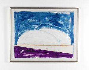 SCHIFANO MARIO (1934 - 1998) : Senza titolo.  - Asta Asta 368 | ARTE MODERNA E CONTEMPORANEA Tradizionale - Associazione Nazionale - Case d'Asta italiane