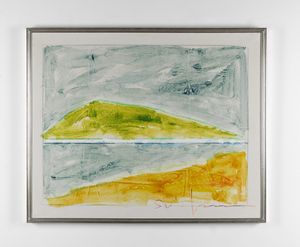 SCHIFANO MARIO (1934 - 1998) : Senza titolo.  - Asta Asta 368 | ARTE MODERNA E CONTEMPORANEA Tradizionale - Associazione Nazionale - Case d'Asta italiane