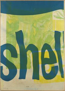 ROTELLA MIMMO (1918 - 2006) : Shell.  - Asta Asta 368 | ARTE MODERNA E CONTEMPORANEA Tradizionale - Associazione Nazionale - Case d'Asta italiane