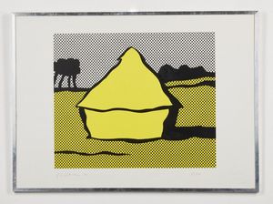 LICHTENSTEIN ROY (1923 - 1997) : Yellow haystack.  - Asta Asta 368 | ARTE MODERNA E CONTEMPORANEA Tradizionale - Associazione Nazionale - Case d'Asta italiane