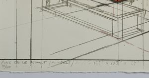 CHRISTO  (1935 - 2020) : Pink Store Front, Project.  - Asta Asta 368 | ARTE MODERNA E CONTEMPORANEA Tradizionale - Associazione Nazionale - Case d'Asta italiane