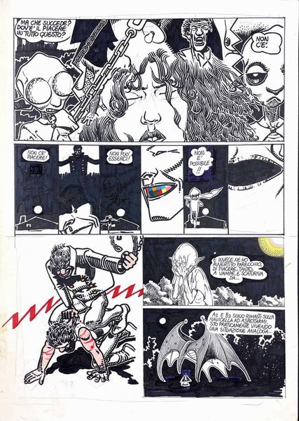 Andrea Pazienza : Tormenta<BR>  - Asta POP Culture and Comics - Associazione Nazionale - Case d'Asta italiane