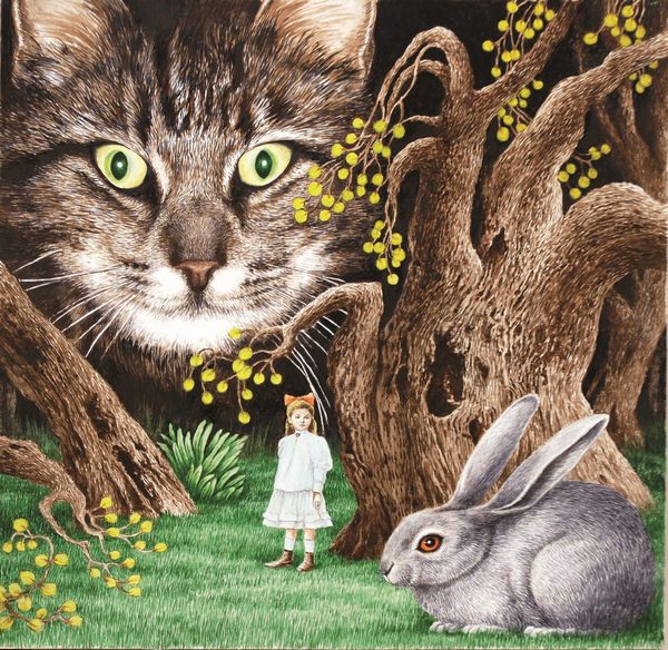 Franco Bruna : Il Gatto di Alice<BR>  - Asta POP Culture and Comics - Associazione Nazionale - Case d'Asta italiane