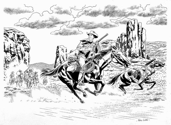 Civitelli Fabio : LAttacco del Cubero<BR>  - Asta POP Culture and Comics - Associazione Nazionale - Case d'Asta italiane