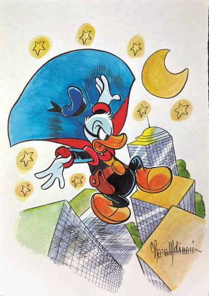 Lara Molinari : Paperinik Missione Impossibile<BR>  - Asta POP Culture and Comics - Associazione Nazionale - Case d'Asta italiane