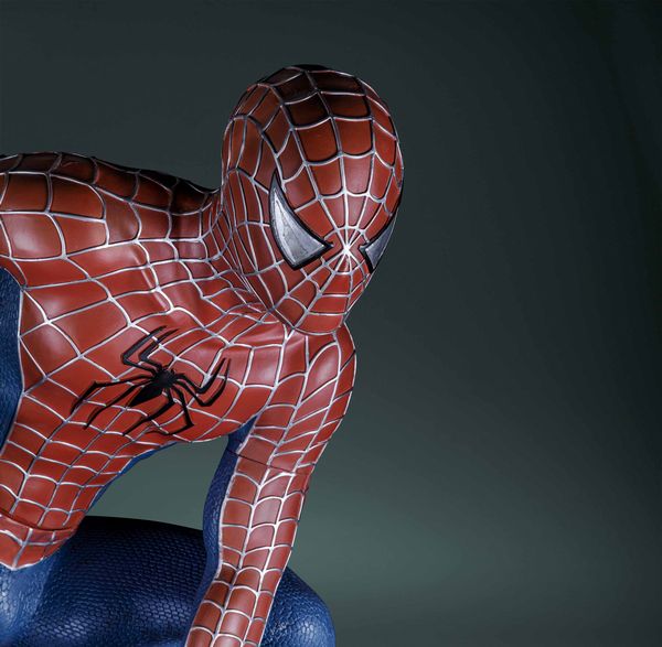 Marvel : Statua originale di Spiderman  - Asta POP Culture and Comics - Associazione Nazionale - Case d'Asta italiane