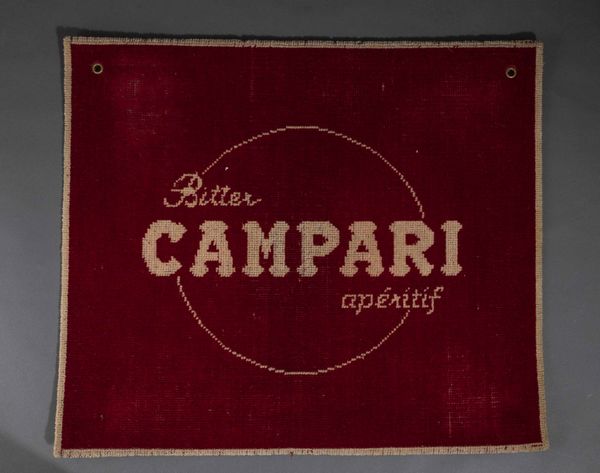 Anonimo : Tappeto Campari  - Asta POP Culture and Comics - Associazione Nazionale - Case d'Asta italiane
