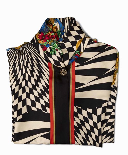 Gianni Versace : Camicia vintage  - Asta POP Culture and Comics - Associazione Nazionale - Case d'Asta italiane