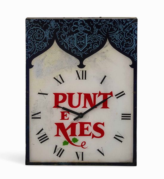 Armando Testa : Orologio Punt e Mes  - Asta POP Culture and Comics - Associazione Nazionale - Case d'Asta italiane