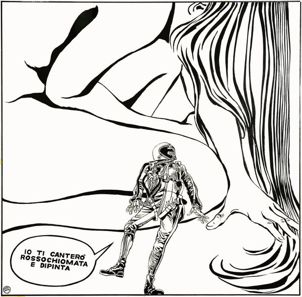 GUIDO CREPAX : Rossochiomata<BR>  - Asta POP Culture and Comics - Associazione Nazionale - Case d'Asta italiane