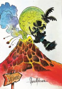 Lara Molinari - Amelia e il Vesuvio<BR>