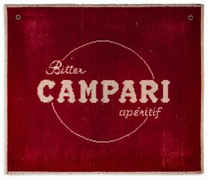 Anonimo - Tappeto Campari