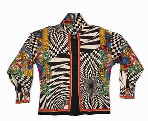 Gianni Versace : Camicia vintage  - Asta POP Culture and Comics - Associazione Nazionale - Case d'Asta italiane