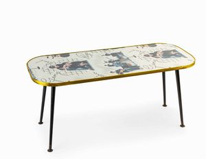 Anonimo : Tavolino da caff� Beatles  - Asta POP Culture and Comics - Associazione Nazionale - Case d'Asta italiane